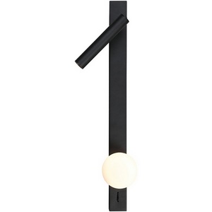 Настенный светильник светодиодный Arte Lamp Joseph A2172AP-2BK в форме шара